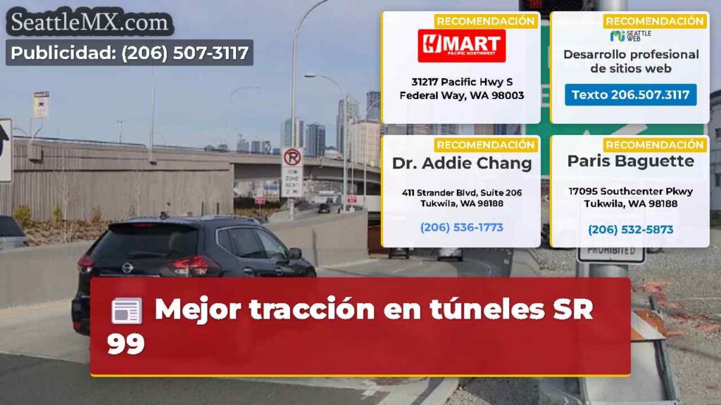 Mejor tracción en túneles SR 99
