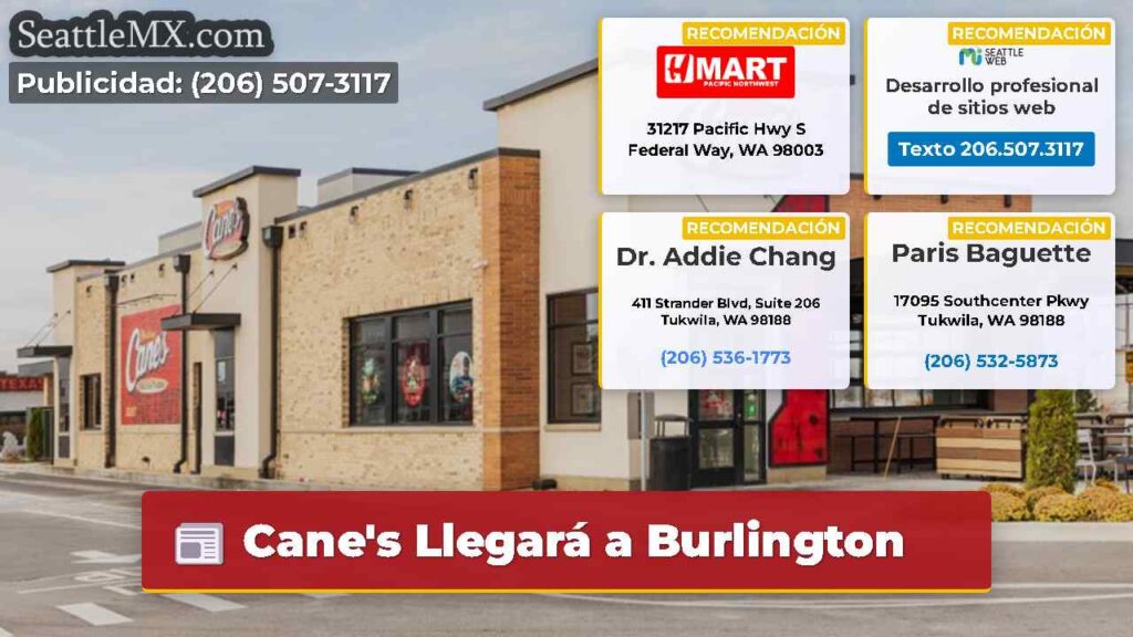 Cane's Llegará a Burlington