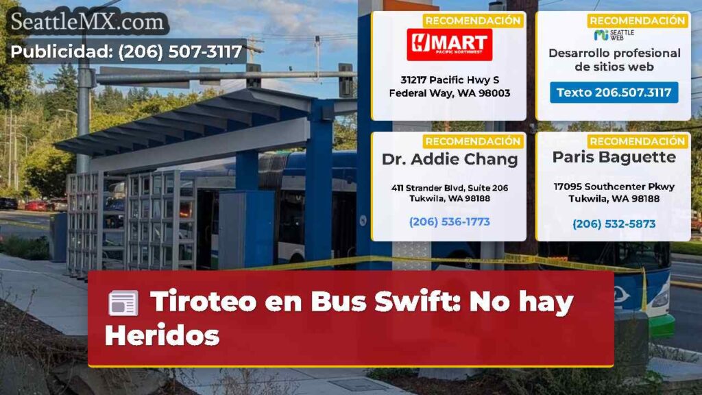 Tiroteo en Bus Swift: No hay Heridos