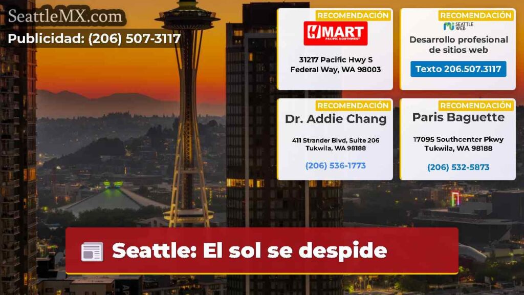 Seattle: El sol se despide