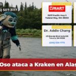 Oso ataca a Kraken en Alaska