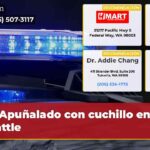 Apuñalado con cuchillo en Seattle