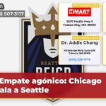 Empate agónico Chicago iguala a Seattle