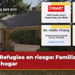 Refugios en riesgo Familias sin hogar