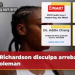 Richardson disculpa arrebato a Coleman