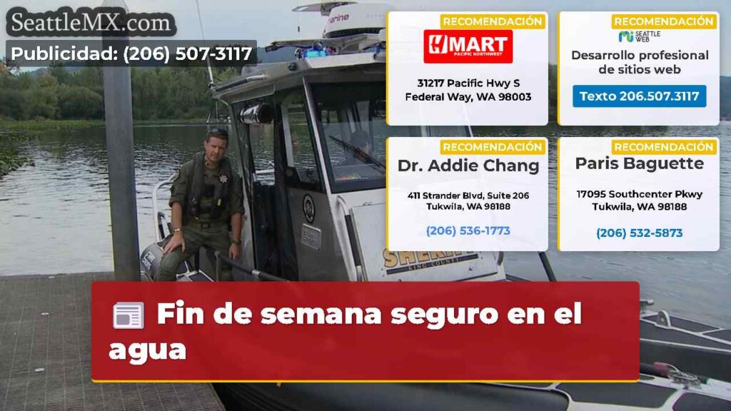 Fin de semana seguro en el agua