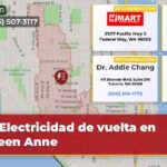 Electricidad de vuelta en Queen Anne