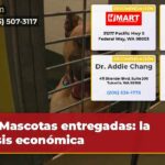 Mascotas entregadas la crisis económica