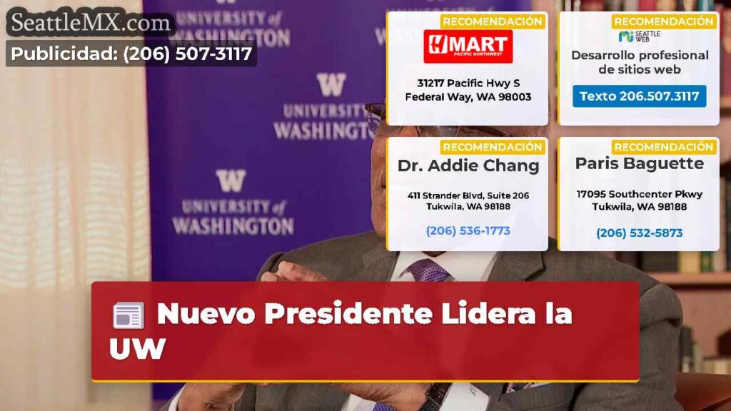 Nuevo Presidente Lidera la UW