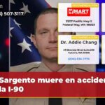 Sargento muere en accidente en la I-90