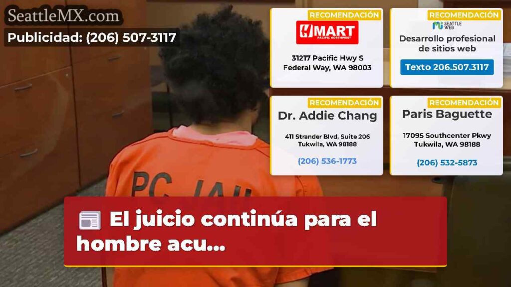 El juicio continúa para el hombre acu...