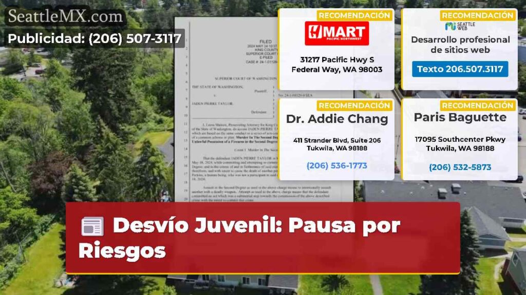 Desvío Juvenil: Pausa por Riesgos