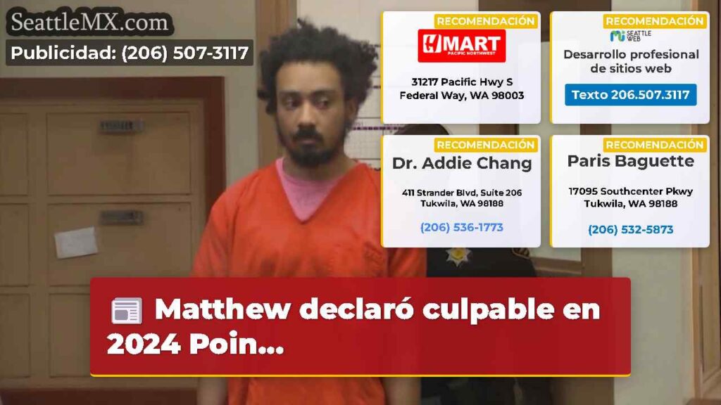 Matthew declaró culpable en 2024 Poin...