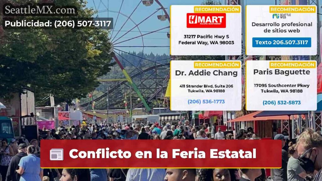 Conflicto en la Feria Estatal