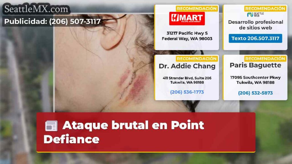 Ataque brutal en Point Defiance
