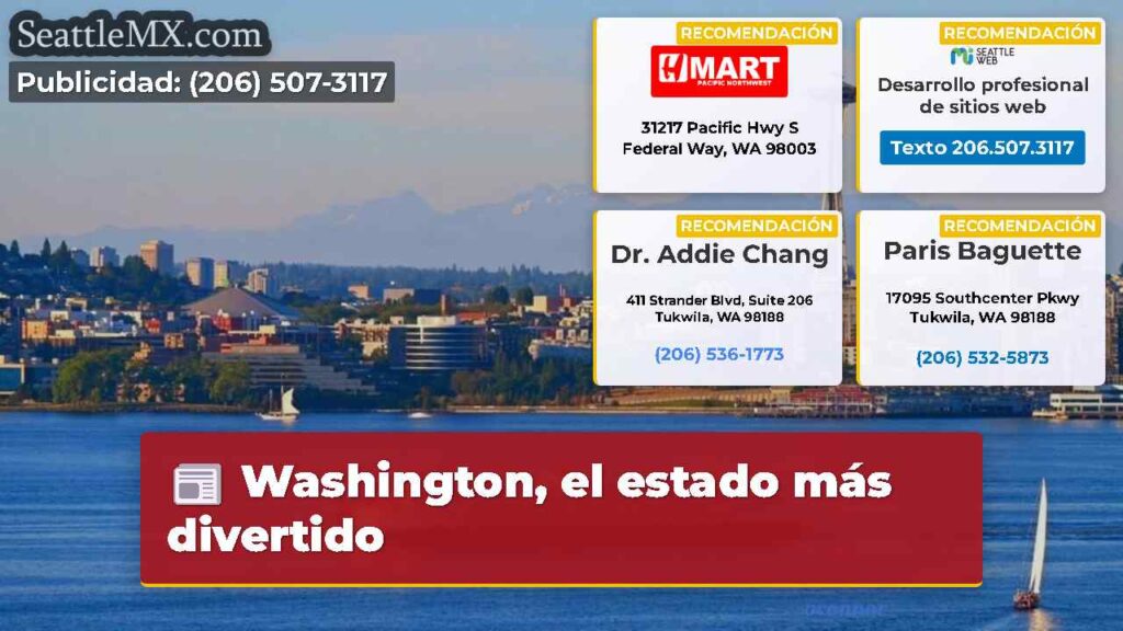 Washington, el estado más divertido
