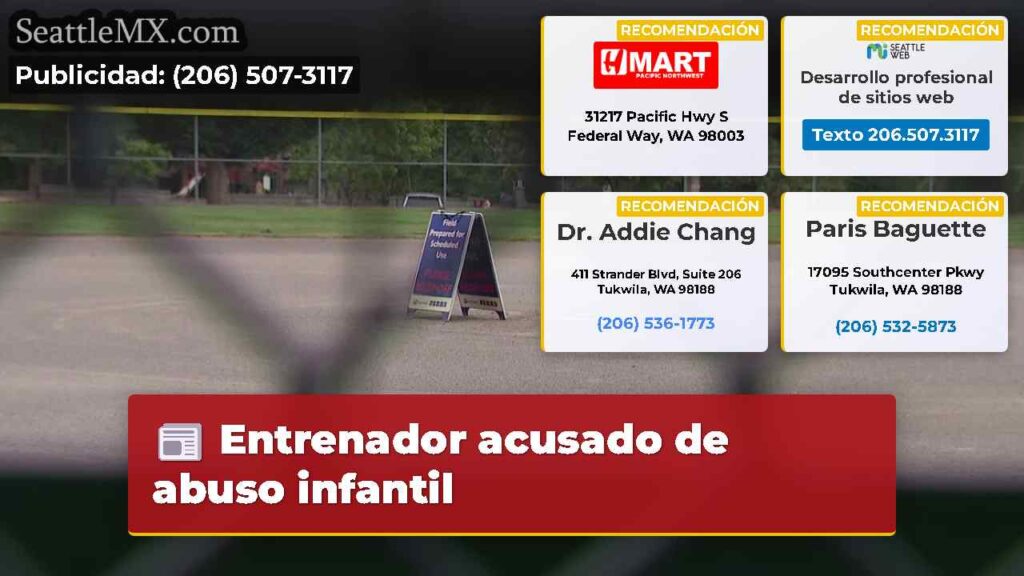 Entrenador acusado de abuso infantil