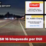 SR 16 bloqueado por DUI