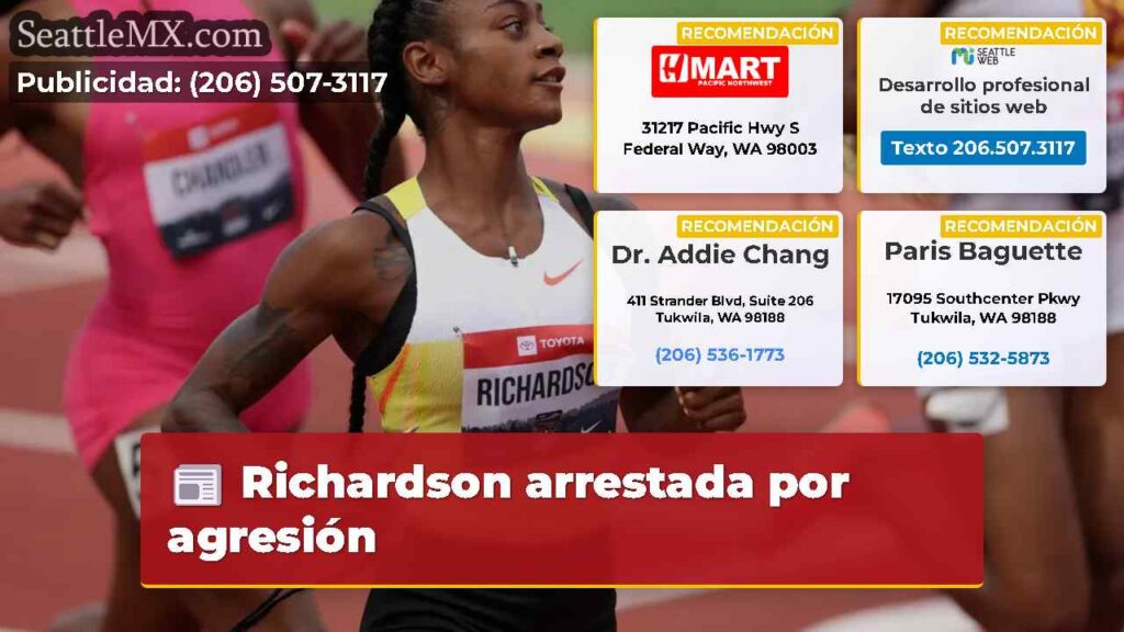 Richardson arrestada por agresión