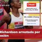 Richardson arrestada por agresión