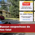 Buscan sospechoso de tiroteo fatal