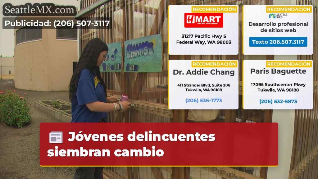 Jóvenes delincuentes siembran cambio