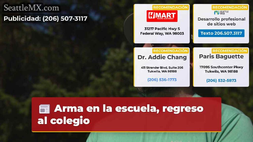 Arma en la escuela, regreso al colegio
