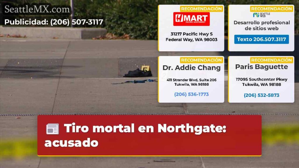Tiro mortal en Northgate: acusado