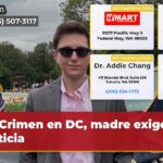 Crimen en DC madre exige justicia
