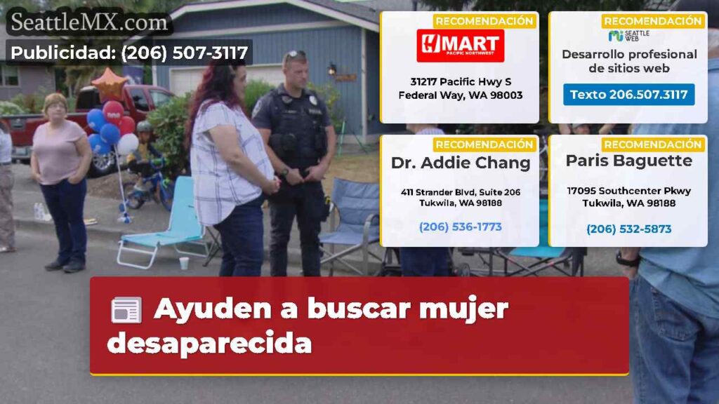 Ayuden a buscar mujer desaparecida