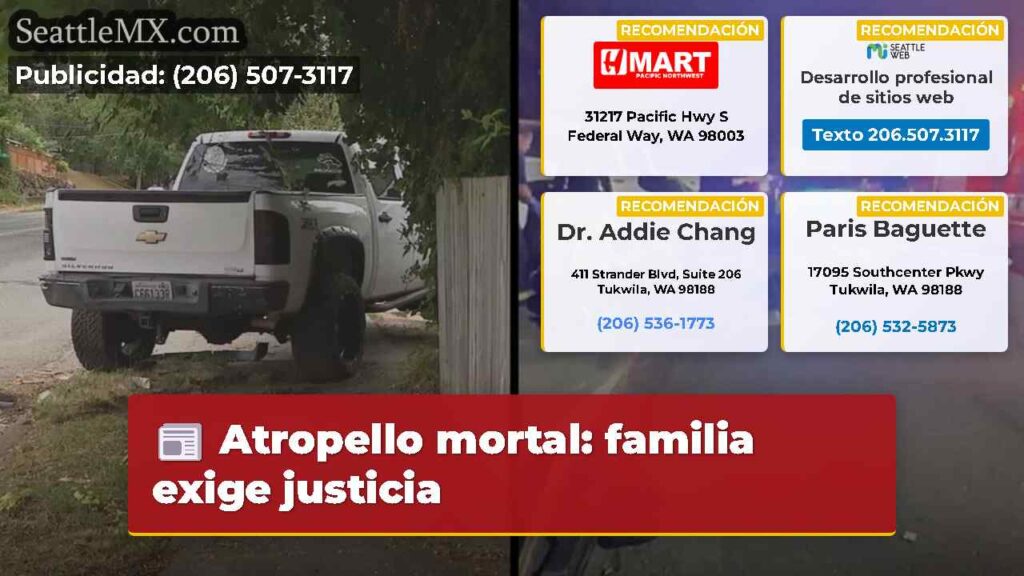 Atropello mortal: familia exige justicia