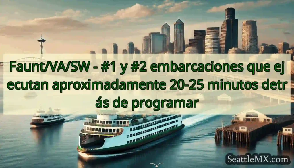 Faunt/VA/SW - #1 y #2 embarcaciones que ejecutan