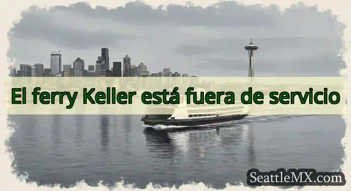 El ferry Keller está fuera de servicio