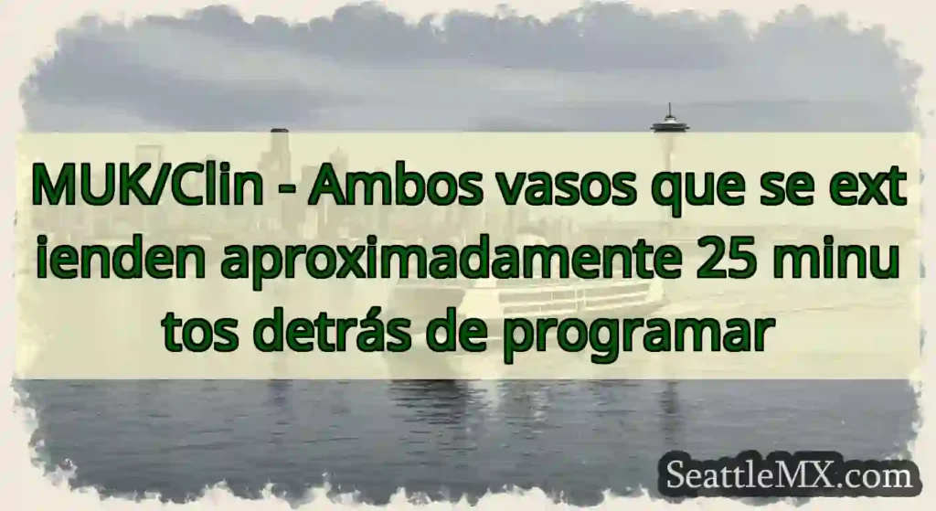 MUK/Clin - Ambos vasos que se extienden