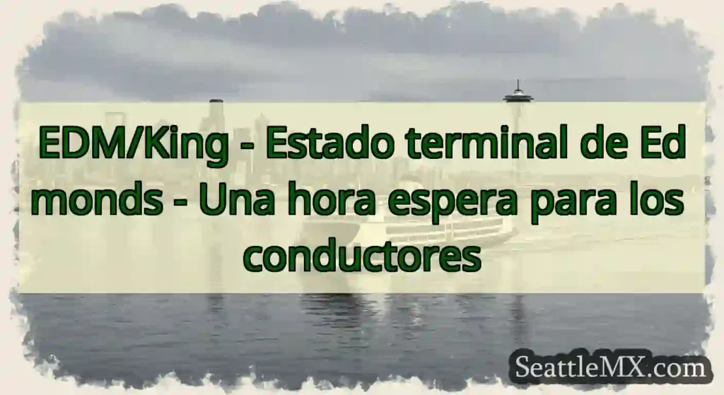 EDM/King - Estado terminal de Edmonds - Una hora
