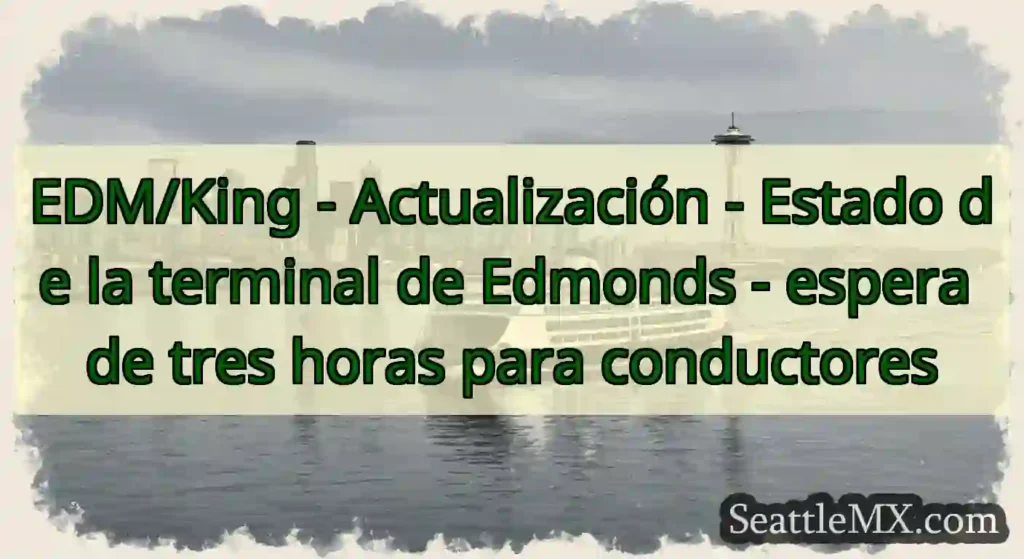 EDM/King - Actualización - Estado de la terminal