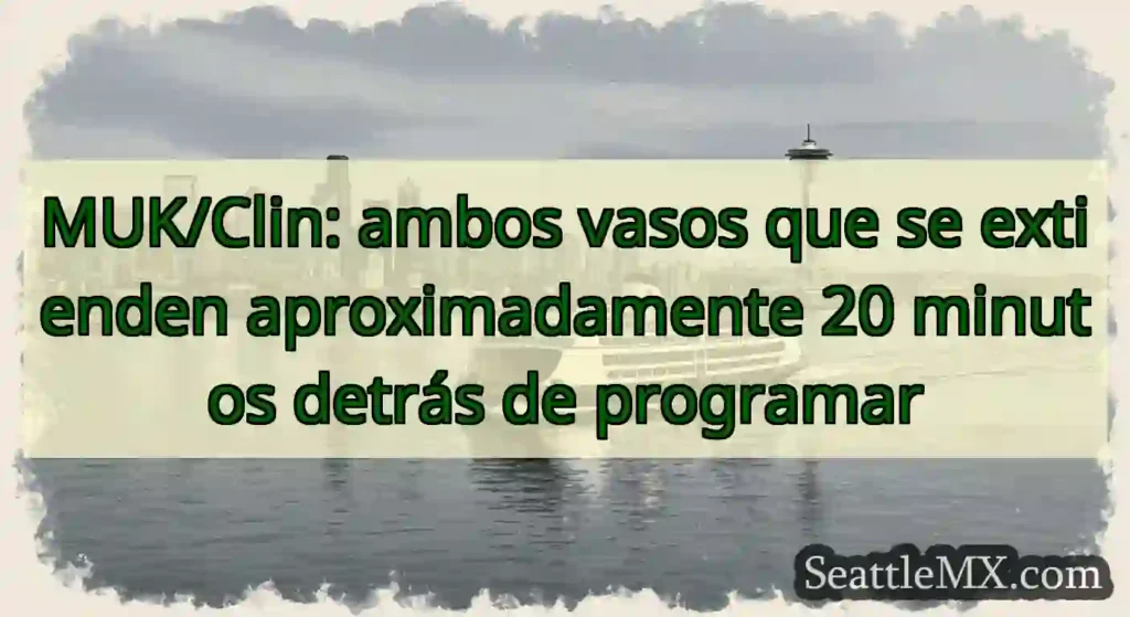 MUK/Clin: ambos vasos que se extienden