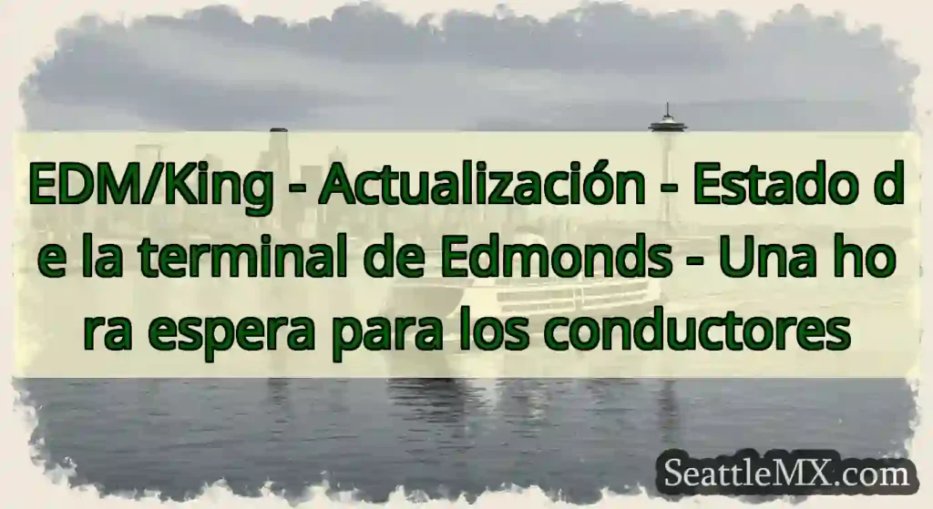 EDM/King - Actualización - Estado de la terminal
