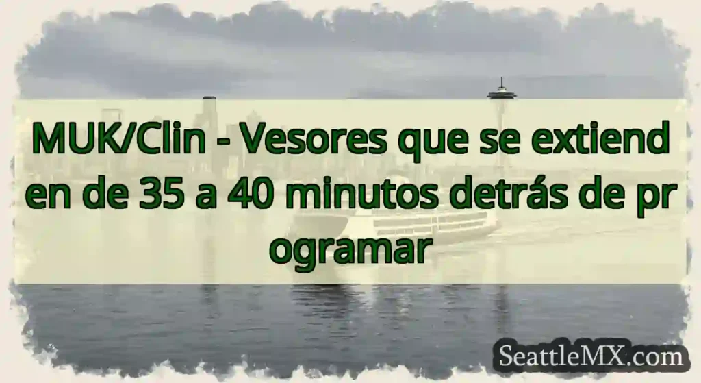 MUK/Clin - Vesores que se extienden de 35 a 40