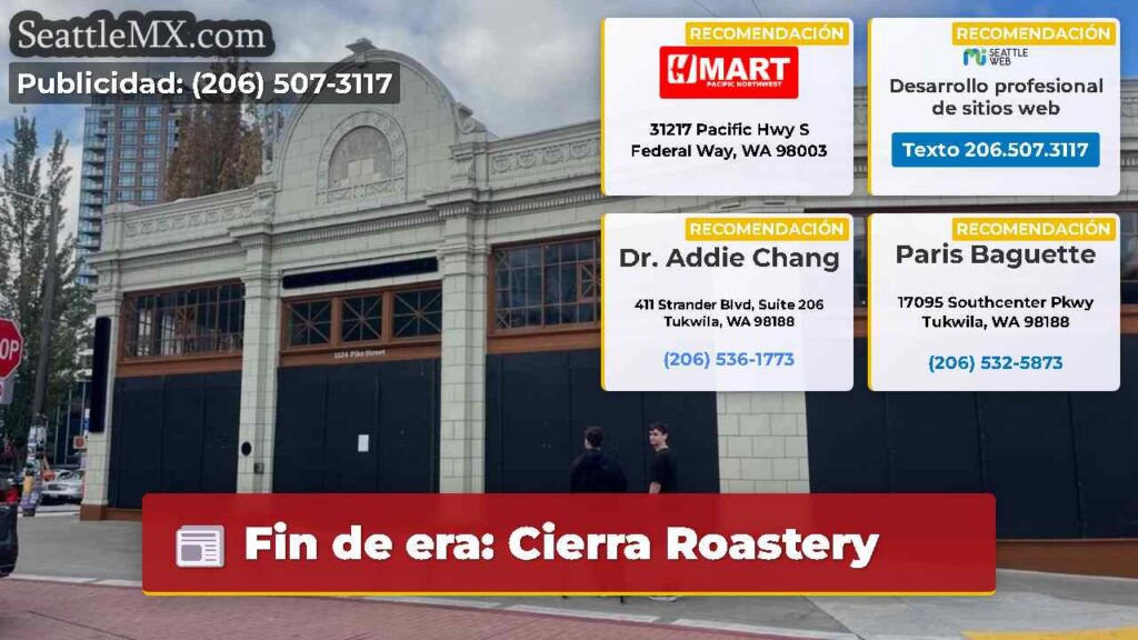 Fin de era: Cierra Roastery