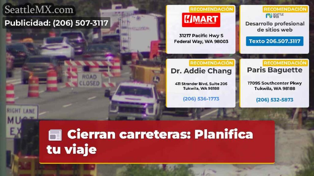 Cierran carreteras: Planifica tu viaje