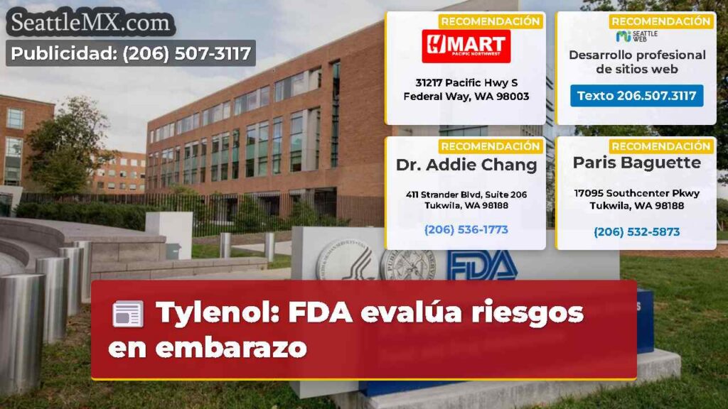 Tylenol: FDA evalúa riesgos en embarazo