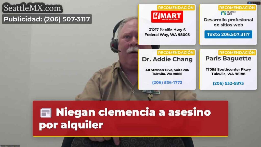 Niegan clemencia a asesino por alquiler