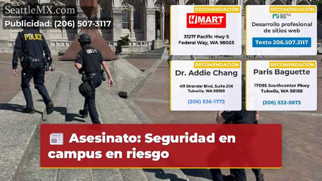Asesinato: Seguridad en campus en riesgo