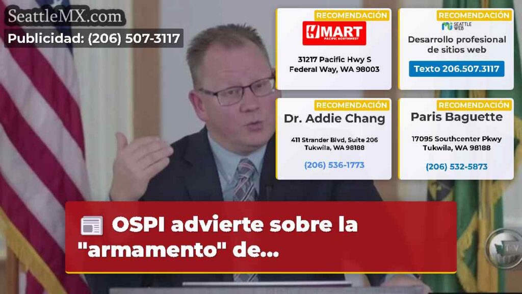 OSPI advierte sobre la "armamento" de...