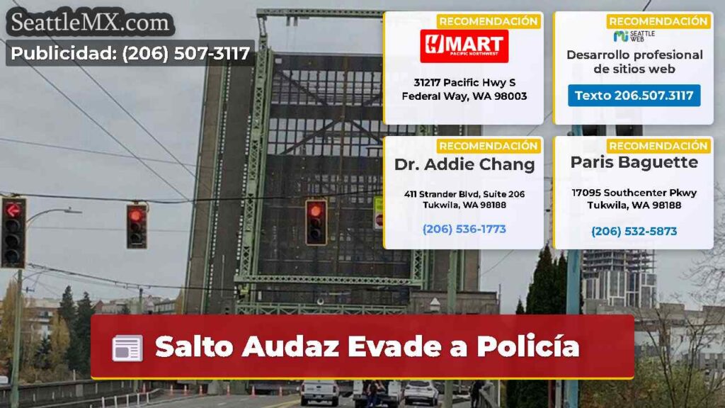 Salto Audaz Evade a Policía