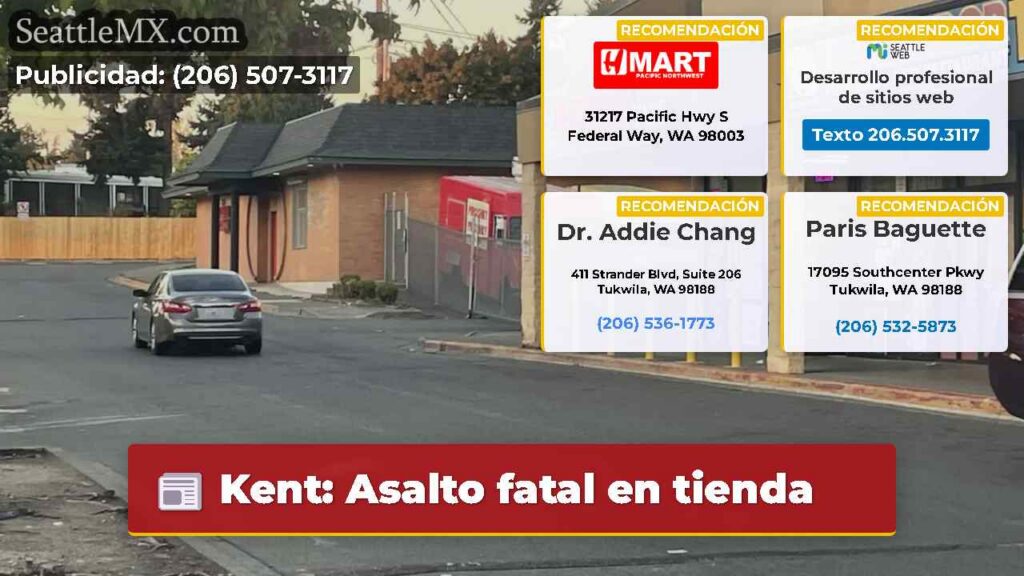 Kent: Asalto fatal en tienda
