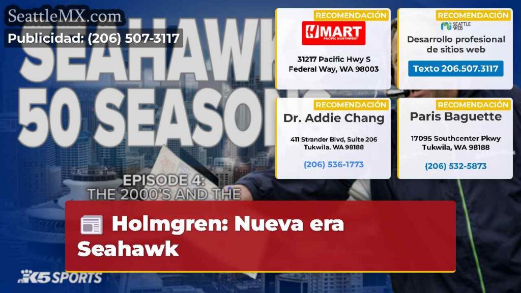 Holmgren: Nueva era Seahawk