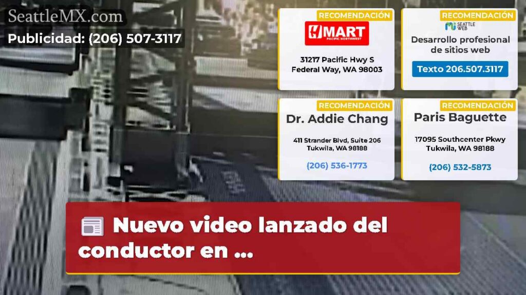 Noticias De Seattle 3 Nuevo video lanzado del conductor en ...
