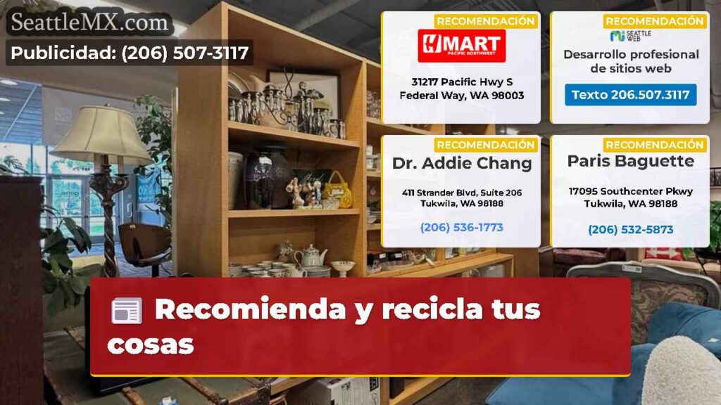 Noticias De Seattle 2 Recomienda y recicla tus cosas